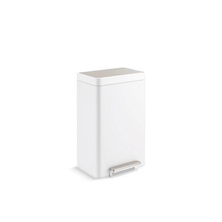 Kohler Dual-Compartment Step Trash Can 20956-STW